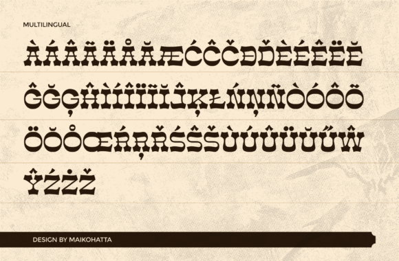 Gunsbuford Font PNG with transparent background - Preview 3