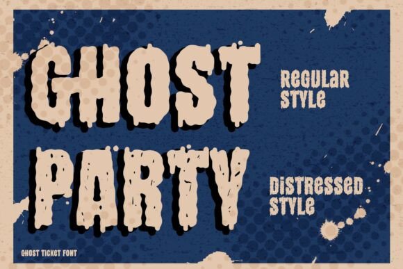 Ghostticket Regular Font - Preview 1