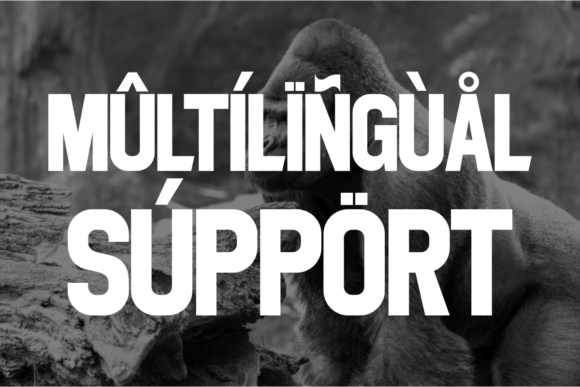 Gorila Font - Preview 4