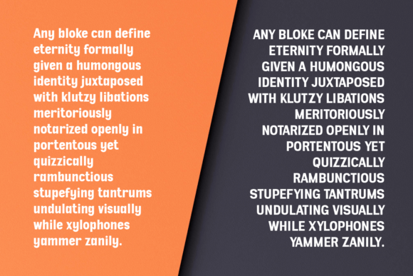 Habitable Font - Preview 2