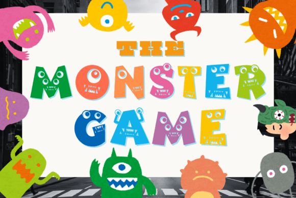 Halloween Monsters Font - Preview 2