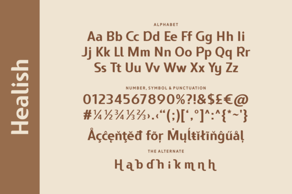 Healish Font - Preview 3
