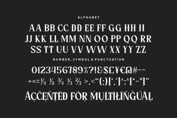 Kings Combat Font PNG with transparent background - Preview 3