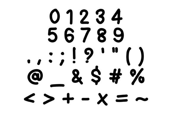 Lineme Font PNG with transparent background - Preview 3