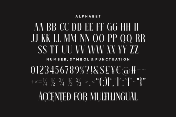 Mindset Mature Font font preview - 3