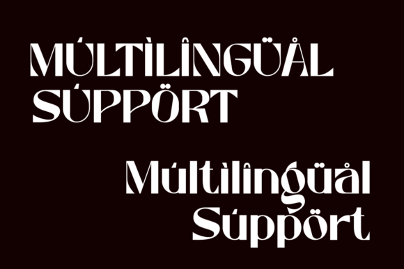 Newgon Font font preview - 4