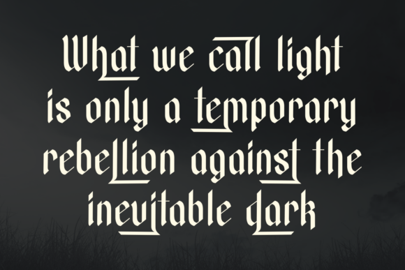 Royhals Romand Font PNG with transparent background - Preview 2