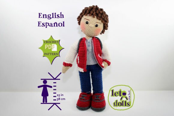 Yvon Small Crochet Doll Pattern