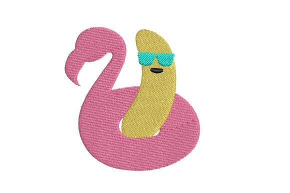 Banana on Floatie