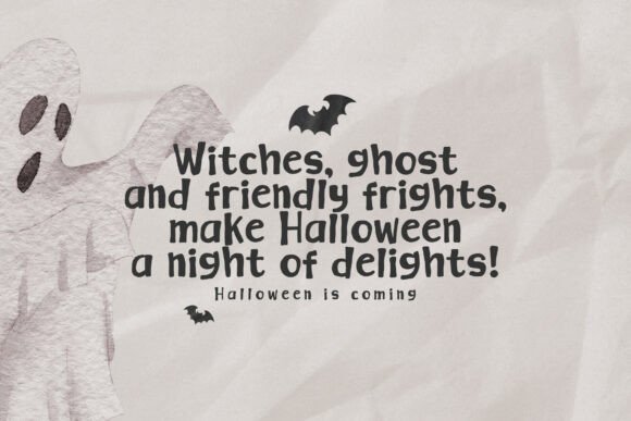 Batter Spooky Font - Preview 1