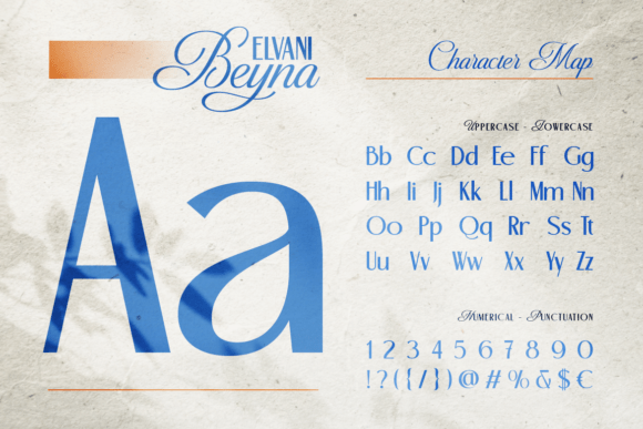 Beyna Elvani Font - Preview 1