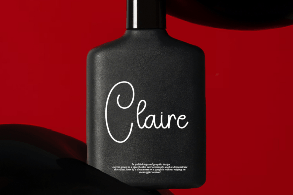Black Calligraphy Font - Preview 1