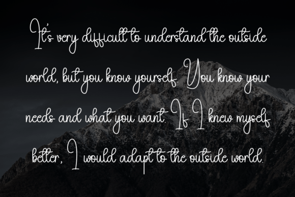 Black Calligraphy Font - Preview 5