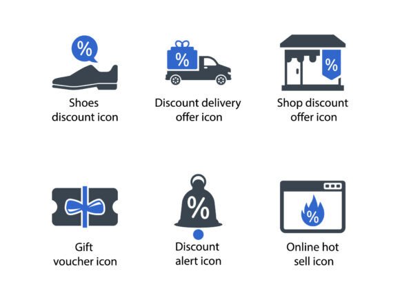 Black Friday Icon Set 5