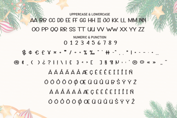 Chasing Christmas Font - Preview 6