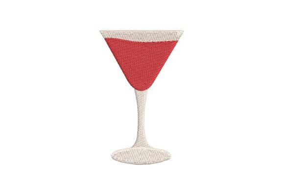 Cherry Cocktail in a Martini Glass