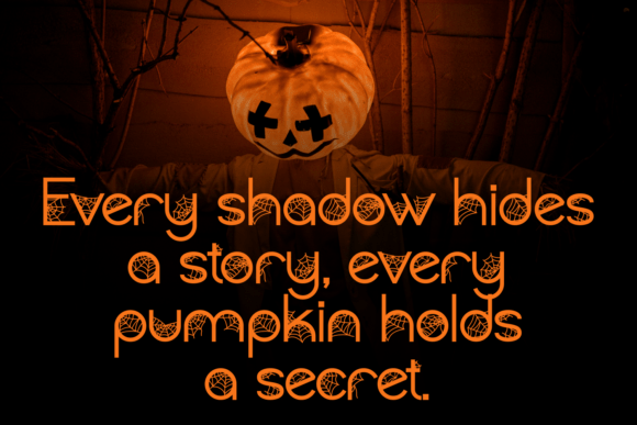 Cobwebs Nocturne Font - Preview 1