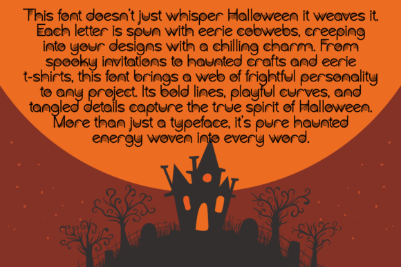 Cobwebs Nocturne Font - Preview 3