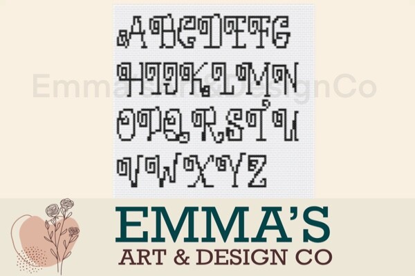 Cross Stitch Alphabet Pattern