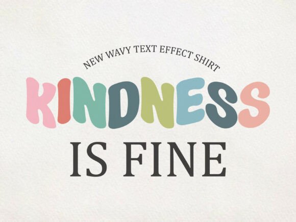 Curved Wavy Font - Preview 3