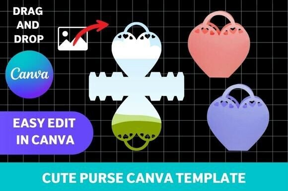 Cute Purse Box Template