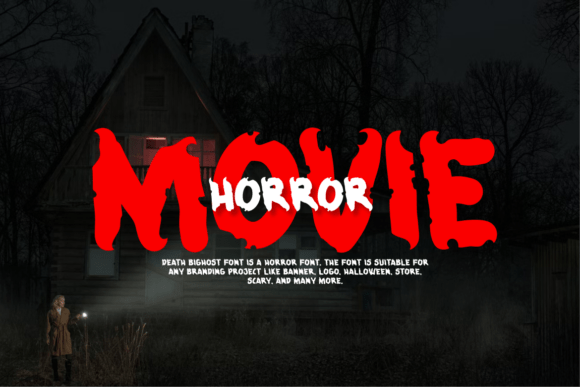 Death Bighost Font - Preview 2
