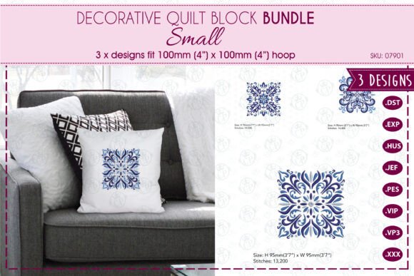 Decorative Quilt Blocks Small