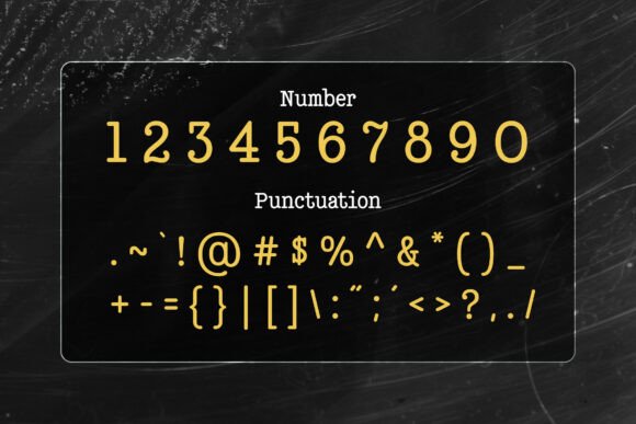 Dustcode Font - Preview 2