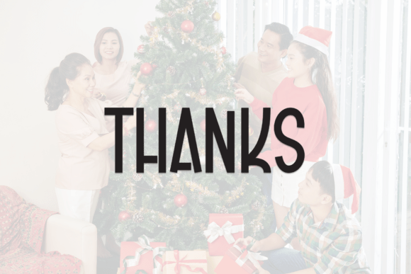 Family Christmas Font - Preview 6