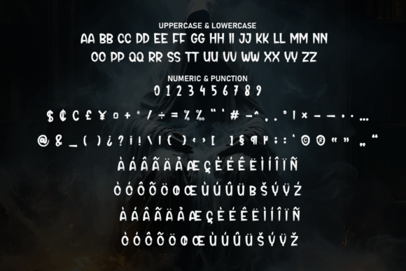 Ghost Scary Font - Preview 6
