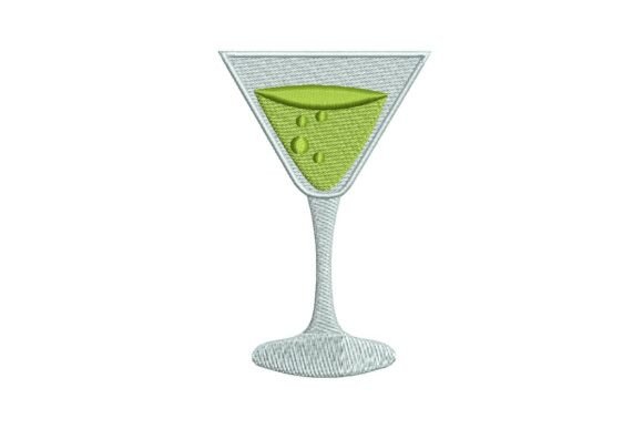 Green Martini Cocktail