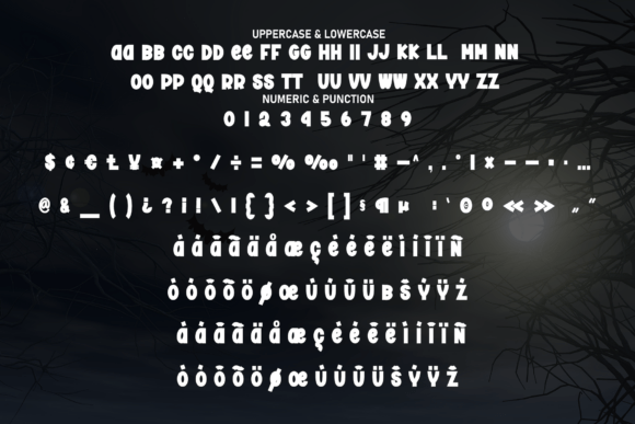 Grinch Haunted Font - Preview 6