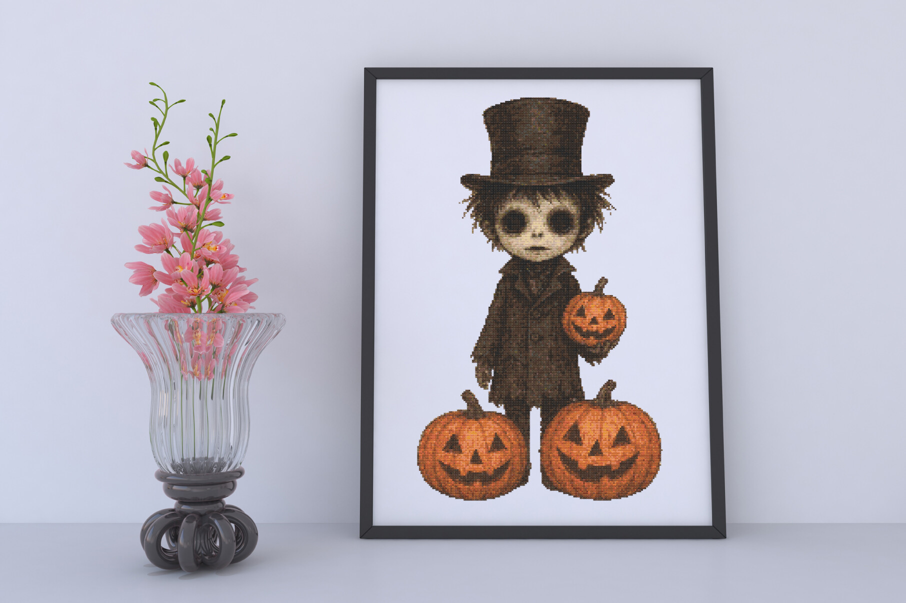 Halloween the Melancholy Scarecrow