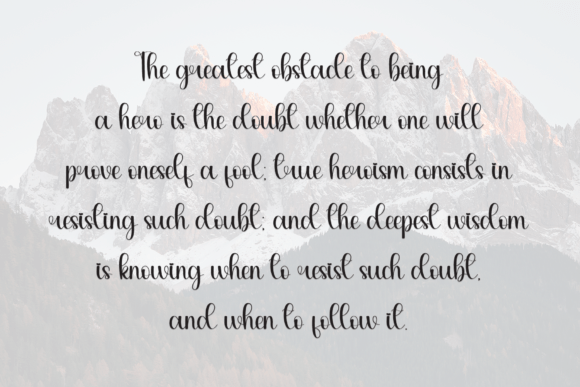 Handmade Font - Preview 5