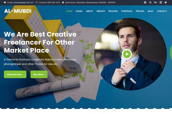 Multipurpose Agency Bootstrap Template