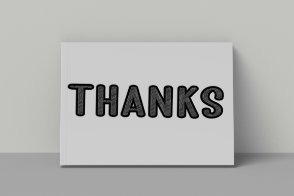 Note School Font PNG with transparent background - Preview 1