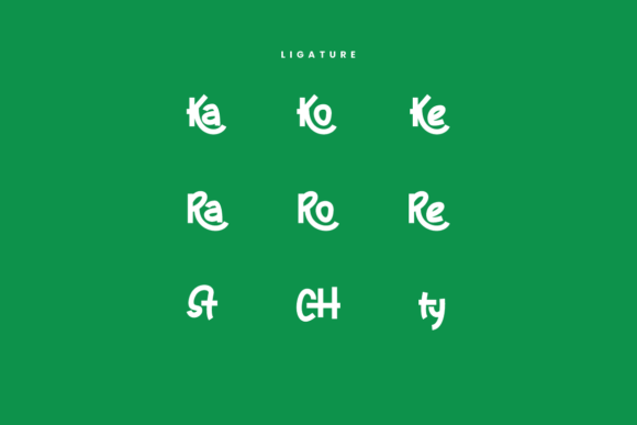 Roctyak Font PNG with transparent background - Preview 4