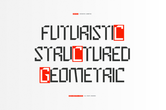 Sarstech Font PNG with transparent background - Preview 1