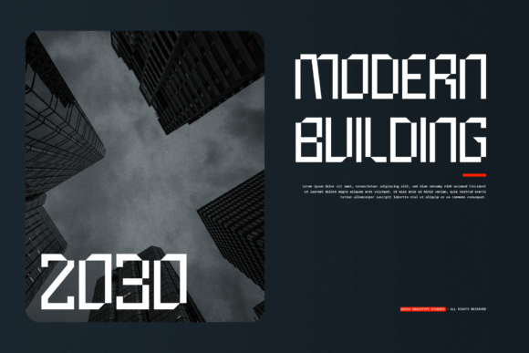 Sarstech Font PNG with transparent background - Preview 3