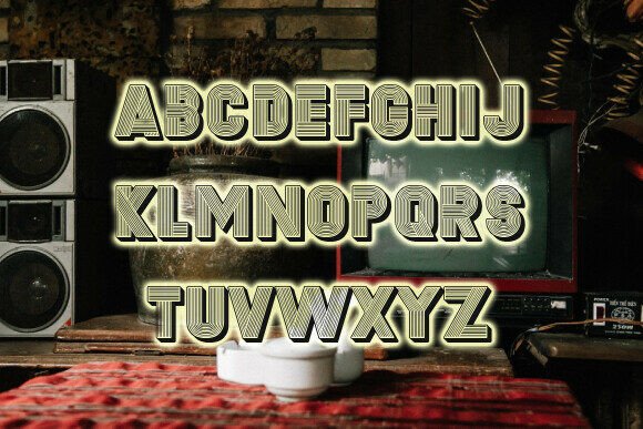 Secondchannel Font PNG with transparent background - Preview 3