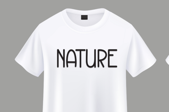 Simple Alpabet Font PNG with transparent background - Preview 1