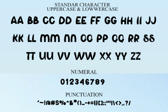 Single Charm Font PNG with transparent background - Preview 6