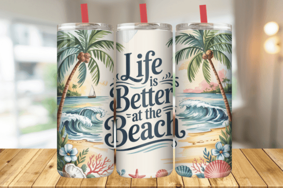 Tropical Vibes Everyday Tumbler Wrap