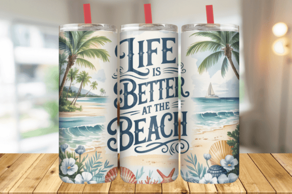 Tropical Vibes Everyday Tumbler Wrap
