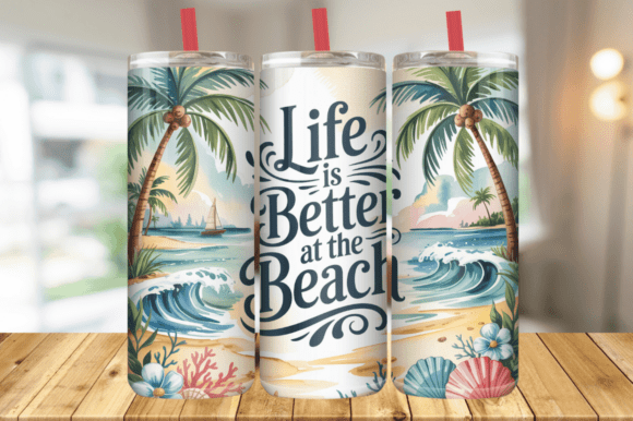 Tropical Vibes Everyday Tumbler Wrap
