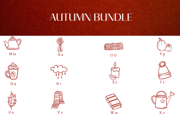 Autumn Bundle Font - Preview 2