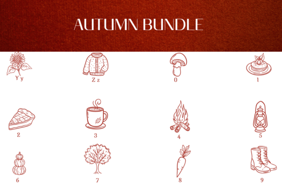 Autumn Bundle Font - Preview 3