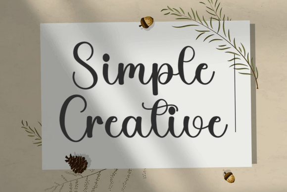 Autumn Birthday Font - Preview 2