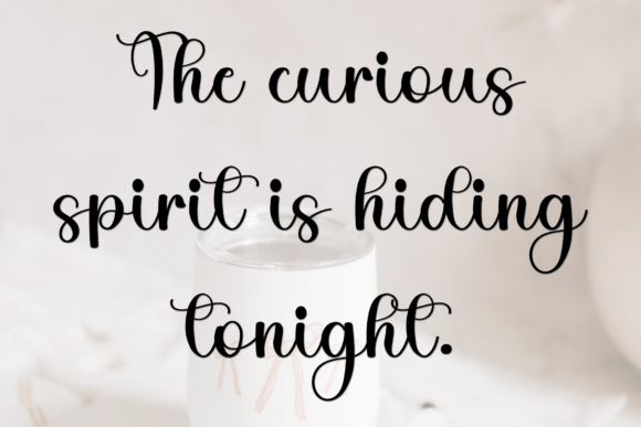 Autumn Birthday Font - Preview 6