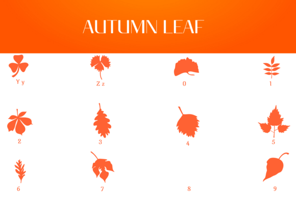Autumn Leaf Font - Preview 3